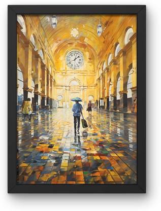 TravelArty Painting Digital Reprint 16 inch x 12 inch Painting