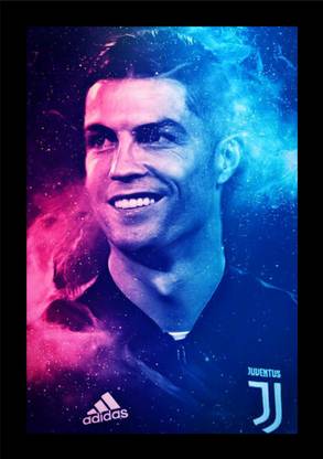 jog craft ronaldo photo frame| ronaldo photo Digital Reprint 14 inch x 10 inch Painting