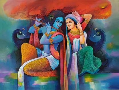 ANSHUL INTERNET Canvas 36 inch x 24 inch Painting