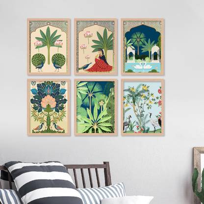 Hothouse Nature Inspired Art for Home Décor Digital Reprint 13 inch x 10 inch Painting