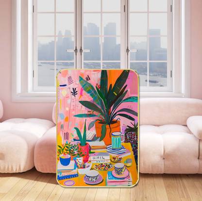 saf Colorful Home Corner Wall Art Digital Reprint 19.5 inch x 13.5 inch Painting