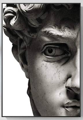 TEE BUDDY David of Michelangelo Wall Poster Digital Reprint 16 inch x 20 inch Painting