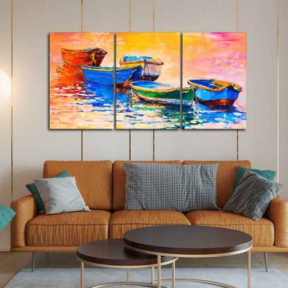 VIBECRAFTS Canvas 24 inch x 50 inch Painting