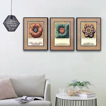 Painting Mantra Tiles Vintage Wall Art For Living room & Home Decoration Canvas 17 inch x 13 inch Painting