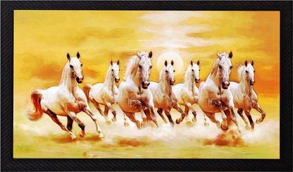 shivang craft Digital Reprint 20 inch x 14 inch Painting