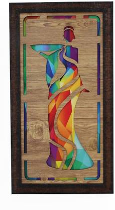 Global Store Cnc cutting wall panting Canvas 10 inch x 7 inch Painting