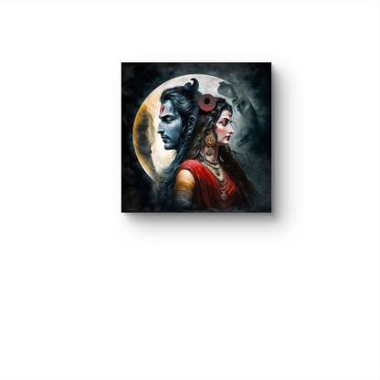 101 DESIGNS POINT MODEL NO : 45 Canvas 20 inch x 20 inch Painting