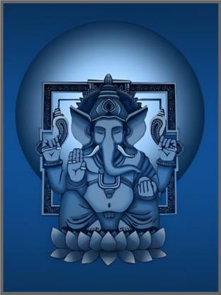 GILARIYA STORE Digital Reprint 9 inch x 12 inch Painting