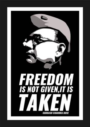 jog craft subhash chandra bose photo, subhash chandra bose photo Digital Reprint 14 inch x 10 inch Painting