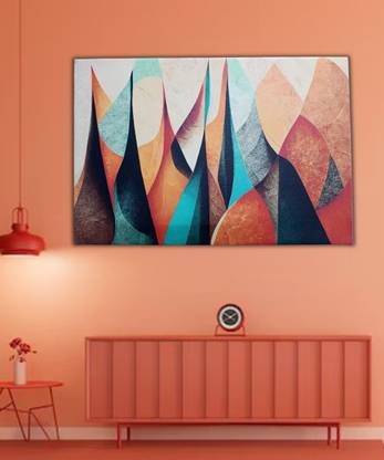 MPent Abstract Canvas Canvas 12 inch x 18 inch Painting