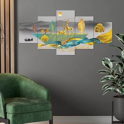 GODANI CRAFTS Digital Reprint 24 inch x 50 inch Painting