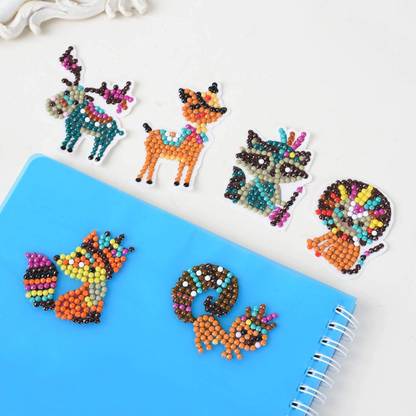 dezotring 1 inch Cutie Pop Diamond Sticker Self Adhesive Sticker