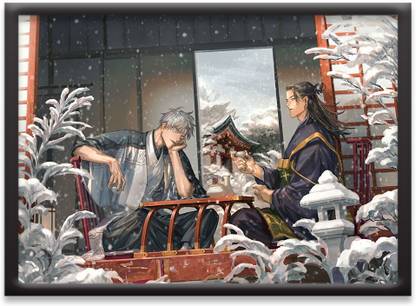 Jurojin Junction Geto x Gojo Digital Reprint 8.3 inch x 11.8 inch Painting