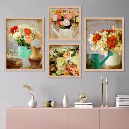 KALIT KALA DECOR KALIT KALA DECOR Modern Wall Art Framed Painting for Wall Decoration05 Digital Reprint 11 inch x 14 inch Painting