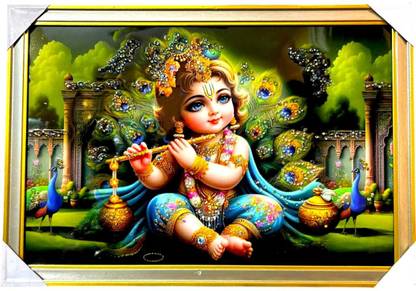 SUNINOW Suninow crystal resin art bal photo frame Resin Painting 14 inch x 20 inch Painting