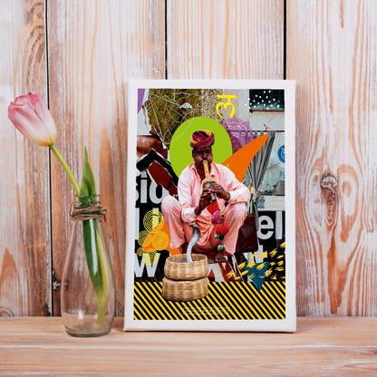Artrooms The Snake Charmer Canvas 25 inch x 20 inch Painting