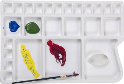 isomars Plastic 25 Paint Wells Palettes