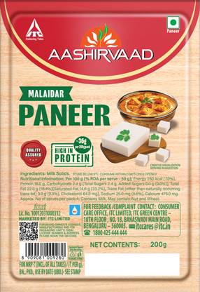 Aashirvaad Malaidar Paneer Paneer