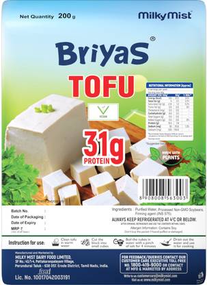 Briyas Soy Paneer Tofu