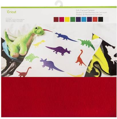 Cricut Felt Sampler, Carousel 12x12 Paper Crafting Tool