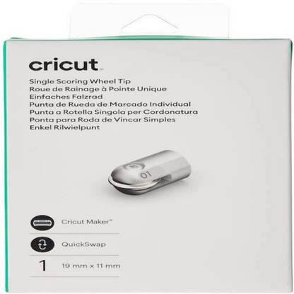 Cricut Single Scoring Wheel, Blade Tip Only, Metal Paper Crafting Tool