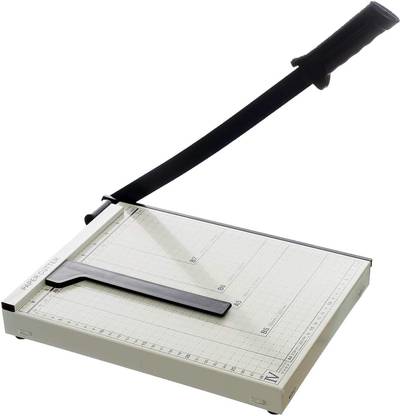 greencom A4 Paper Cutter 12” Commercial Grade Guillotine Cutter for Office Home School Plastic Grip Guillotine Paper Cutter