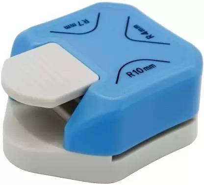 GPN PRINT Corner Cutter Punch for DIY Photo Cutter, Project Easy to Use (3 in 1 Cutter) Plastic Grip Corner Paper Cutter