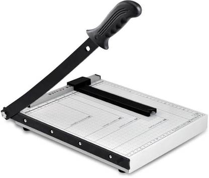 SOCHEP Paper Cutter A3 Heavy Duty Professional Paper Trimmer, Guillotine Craft Machine Plastic Grip Hand-held Paper Cutter