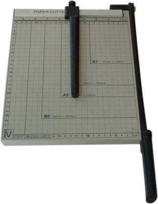 Ekavir A4 Size Heavy Duty Plastic Grip Hand-held Paper Cutter