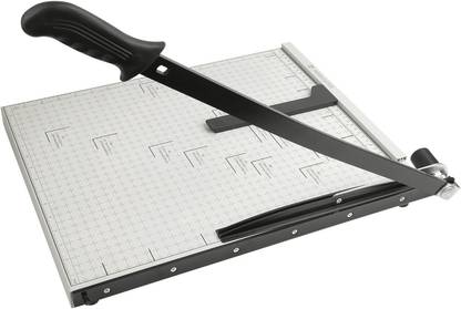 Salty Paper Trimmer Guillotine Metal Base A3 Stack Paper Cutter Heavy Duty Plastic Grip Guillotine Paper Cutter