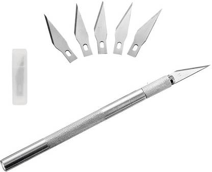 Definite Hobby Detail Knife Metal Grip Hand-held Paper Cutter