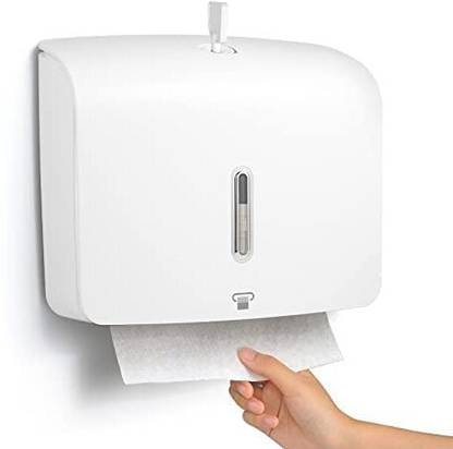SAGWAY Tissue Paper Box Wall Mounted Hand Towel Paper Dispenser for Bathroom and Kitchen Paper Dispenser