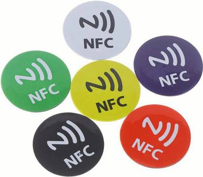 linqs Ultralight EV1 NFC Tag Sticker | Size 30mm | 48 Bytes Memory (Set of 5 ) NFC Paper Label
