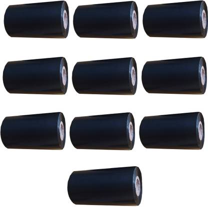Royaltec Royaltec 105MMX300Mtr Barcode Ribbon Set of 10 Non-adhesive Paper Label