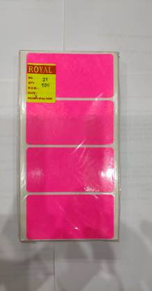 ROYAL STIC No. 21 Self Adhesive Paper Label