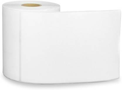 Tanzima Thermal Paper Label 100 mm X 150 mm (4x6 inch) | Self Adhesive | White - 250 Paper Label