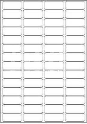 sehgal A4 Labels for Laser, Inkjet & Copiers (56 Label Sheet)(Pack of 100 Sheets) Self Adhesive Paper Label