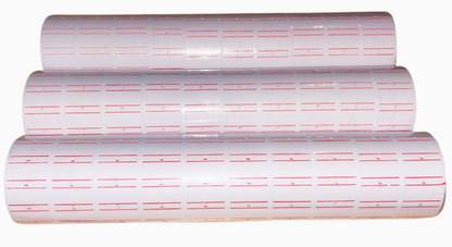 Mavin Price Tag Label Roll For MX-5500 | MRP Printing Sticker Roll | Self-adhesive Paper Label