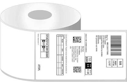 ICCHAHOUSE 4x6 Direct Thermal Barcode Shipping Label/Stickers Roll, Permanent Adhesive SELF ADHESIVE Paper Label