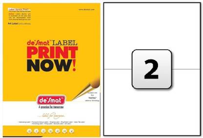 DESMAT Self-Adhesive Paper Label