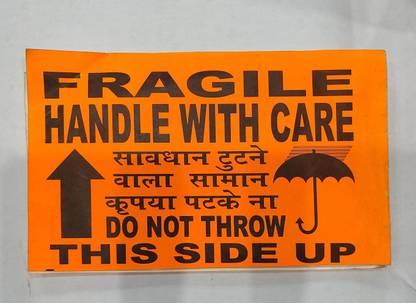 ROYAL STIC Fragile Handle With Care Labels Self Adhesive Paper Label