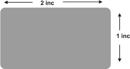 AKKI 2 x 1 inc scratch off label pack of (100 sticker) Paper Label