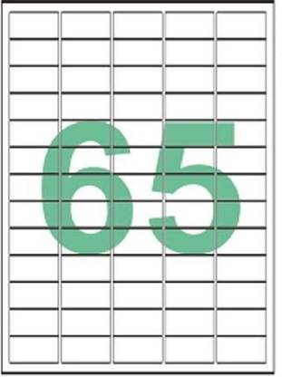 DESMAT A4 sheet 65 label and sticker Self-adhesive Paper Label