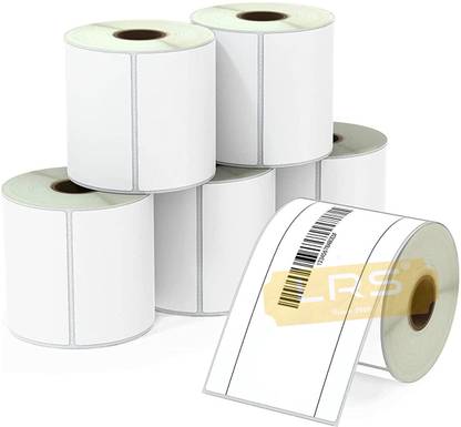 LRS 5 x 3 inch Direct Thermal (DT) shipping Label Sticker-500 Labels/Roll Flipkart Flipkart new standard shipping labels Paper Label