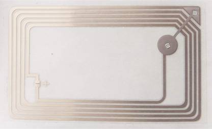 linqs Large Size NFC Tag Stickers | Size - 80mm x 50mm | NXP NTAG213 Chip (Set of 5 ) NFC Paper Label