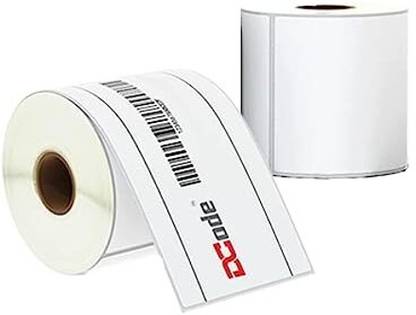 Dcode Direct Thermal (4 * 6inch) Shipping Label Stickers 800 Pre Cut Label per Roll Self-Adhesive Flipkart new standard shipping labels Paper Label