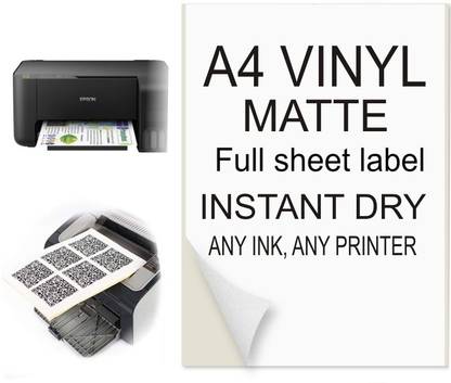 AADHUNIK Self Adhesive Paper Label