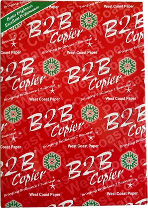 Mavaa B2B A4 Copier Paper – 70 GSM, 500 Sheets, 1 Ream Printing Xerox Paper NO Paper Label