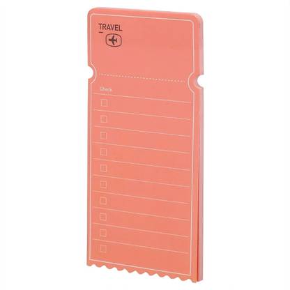 Deli Travel Sticky Notes Re-Stick Notes (6"×13'') 30 Sheets Paper Label