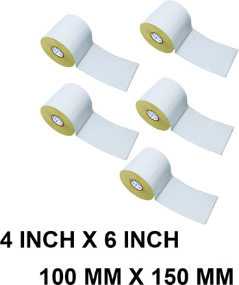 Étiquettes Expédition 100x150mm LEYF - 10 Rouleaux X370 étiquettes - Compatible Imprimantes Zebra - Adhésif Permanent